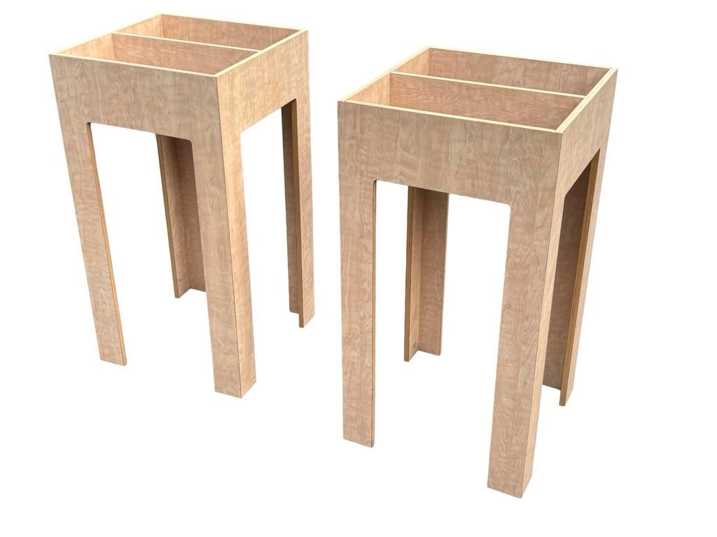 Houten Tafel Opbergmeubek Lp Cd Boelen - Uniek Design image 14