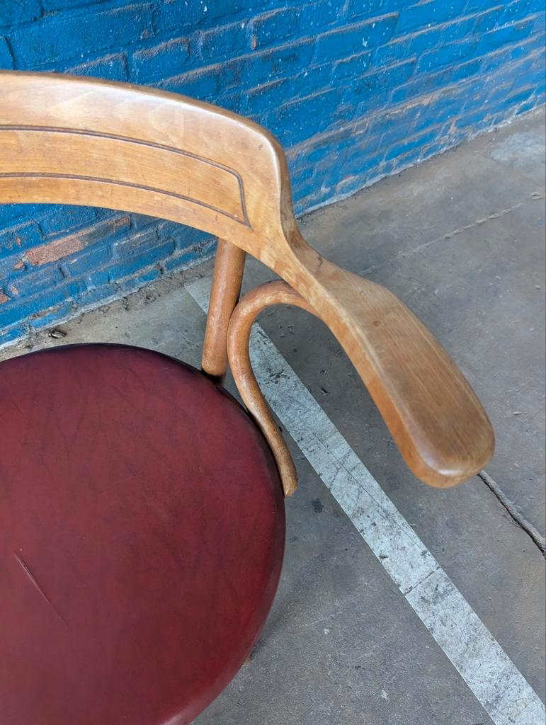 2 Art Nouveau Bentwood Chairs Thonet Stijl image 13
