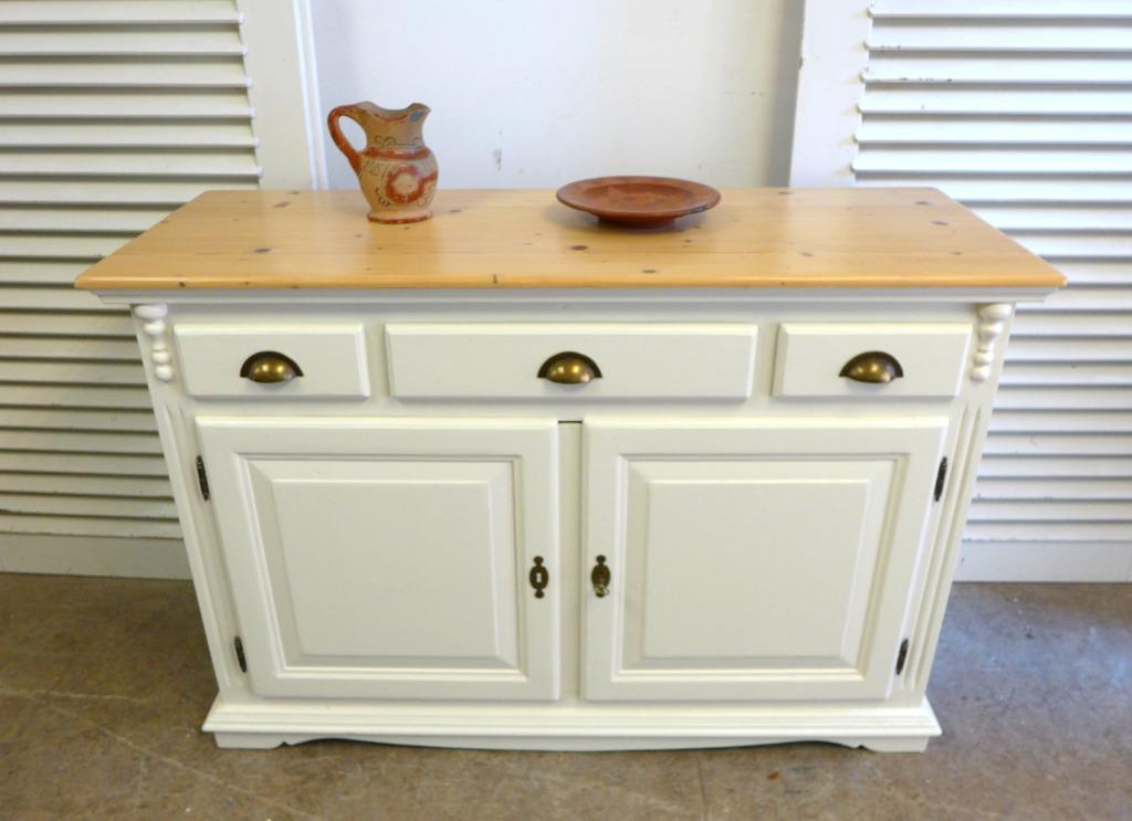 Prachtig Wit Landelijk Dressoir 135 Cm image 10