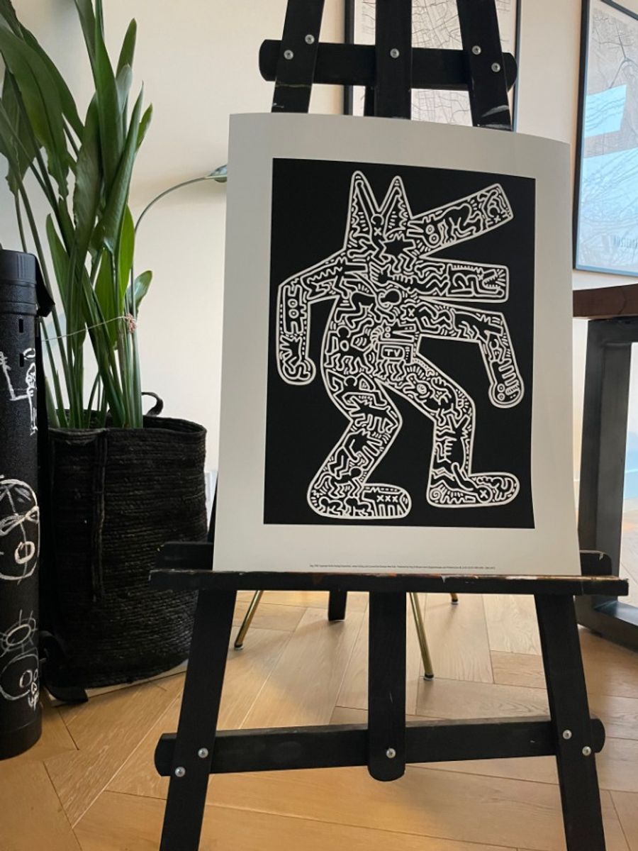 Keith Haring (1958-1990), Dog, 1985, Licensed By Artestar Ny, Printed In U.k. image 12