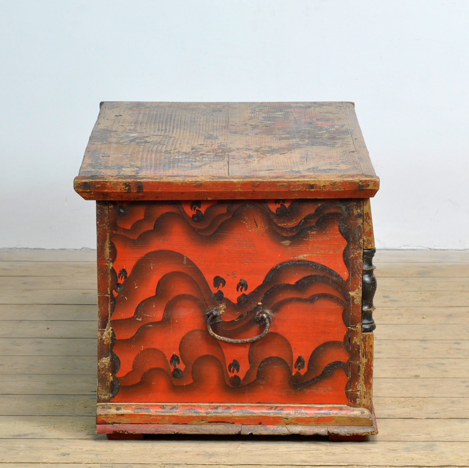 Folk Art Bruidskist, Circa 1850 image 15