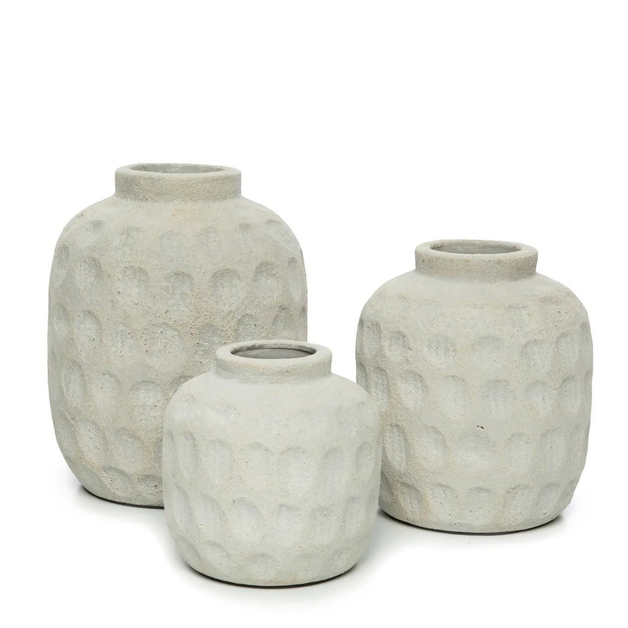 Bazar Bizar | De Trendy Vaas - Beton - M image 7