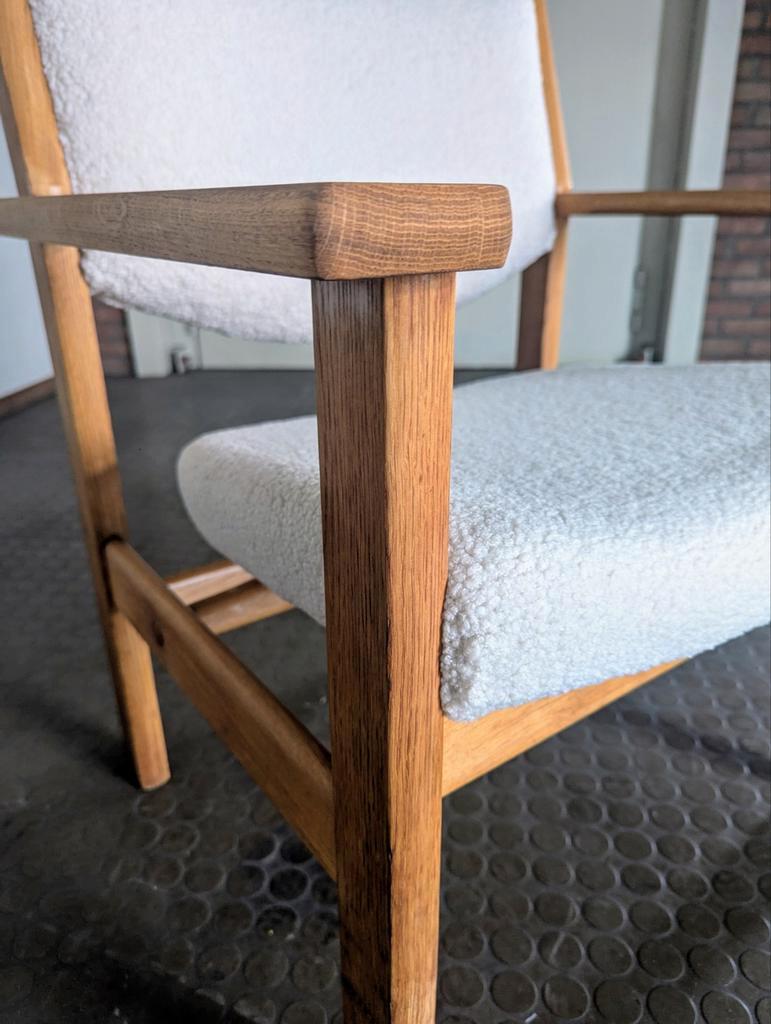 Deense Design 2-zits Bank & Fauteuil Hans Wegner Voor Getama image 7