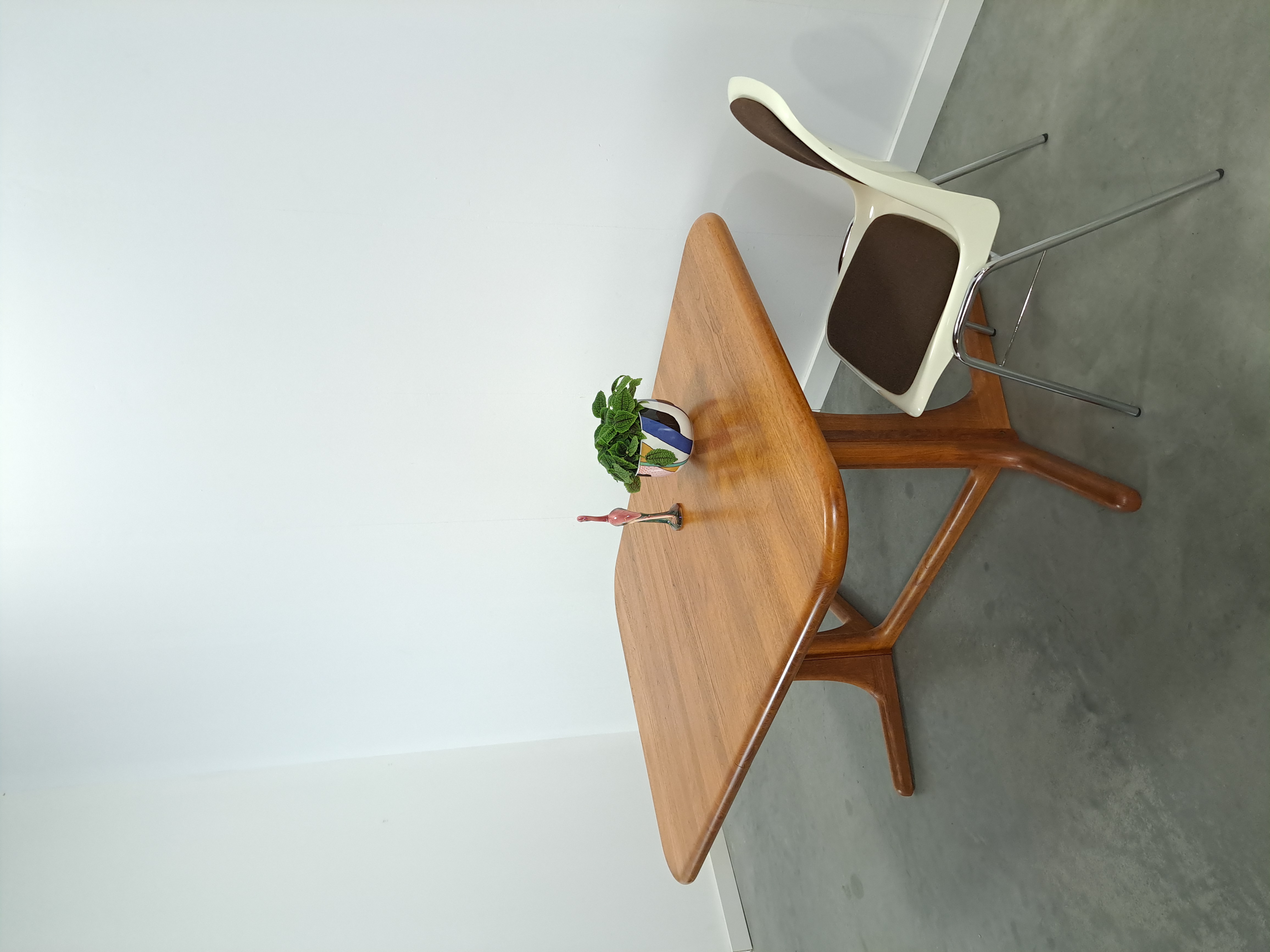Xl Deense Uitschuifbare Teak Eettafel image 7