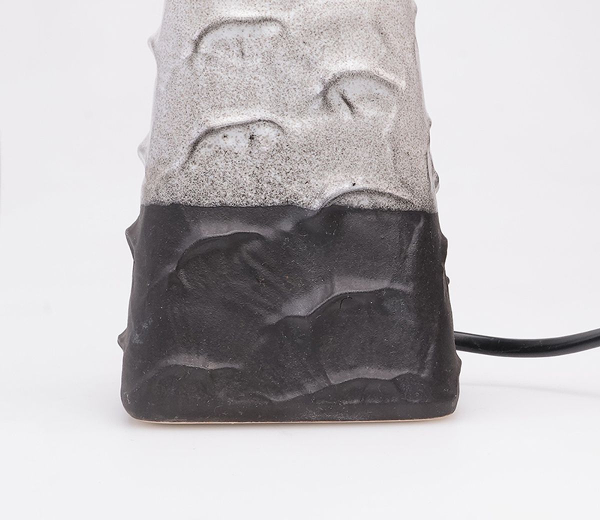 Deens Design Fat Lava Lampevoet Zwart Met Wit image 6
