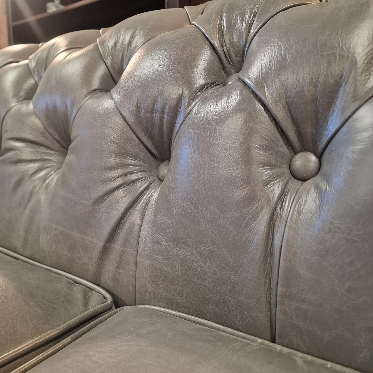 Chesterfield Basic Luxe 3-zits - Dubai Grey image 3