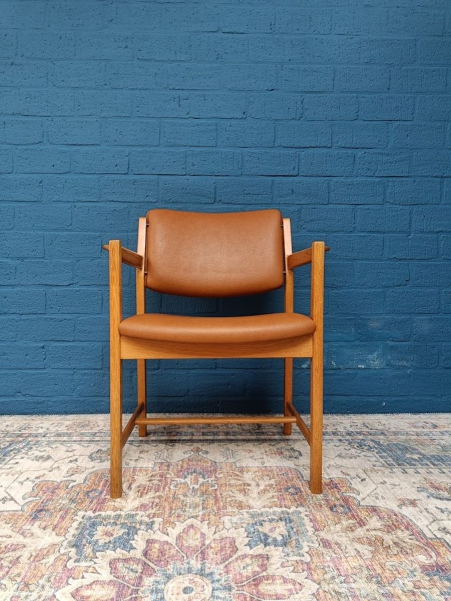 Vintage Fauteuil Bureaustoel, Jaren '60, Zweeds Design image 5