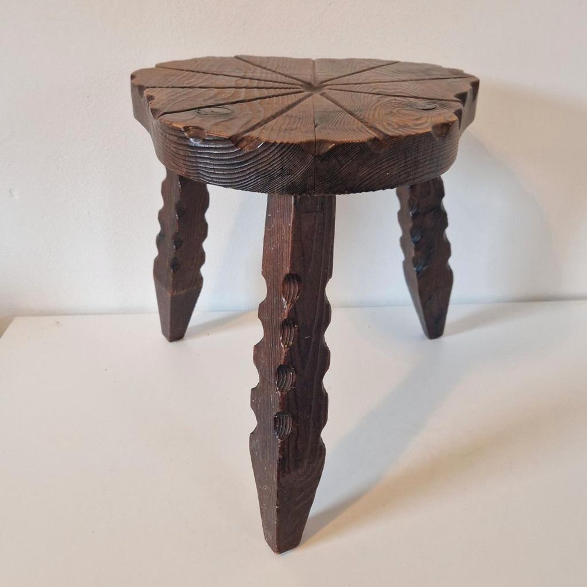 Vintage Krukje Spaans Brutalist Jaren 70 Plantentafel image 5