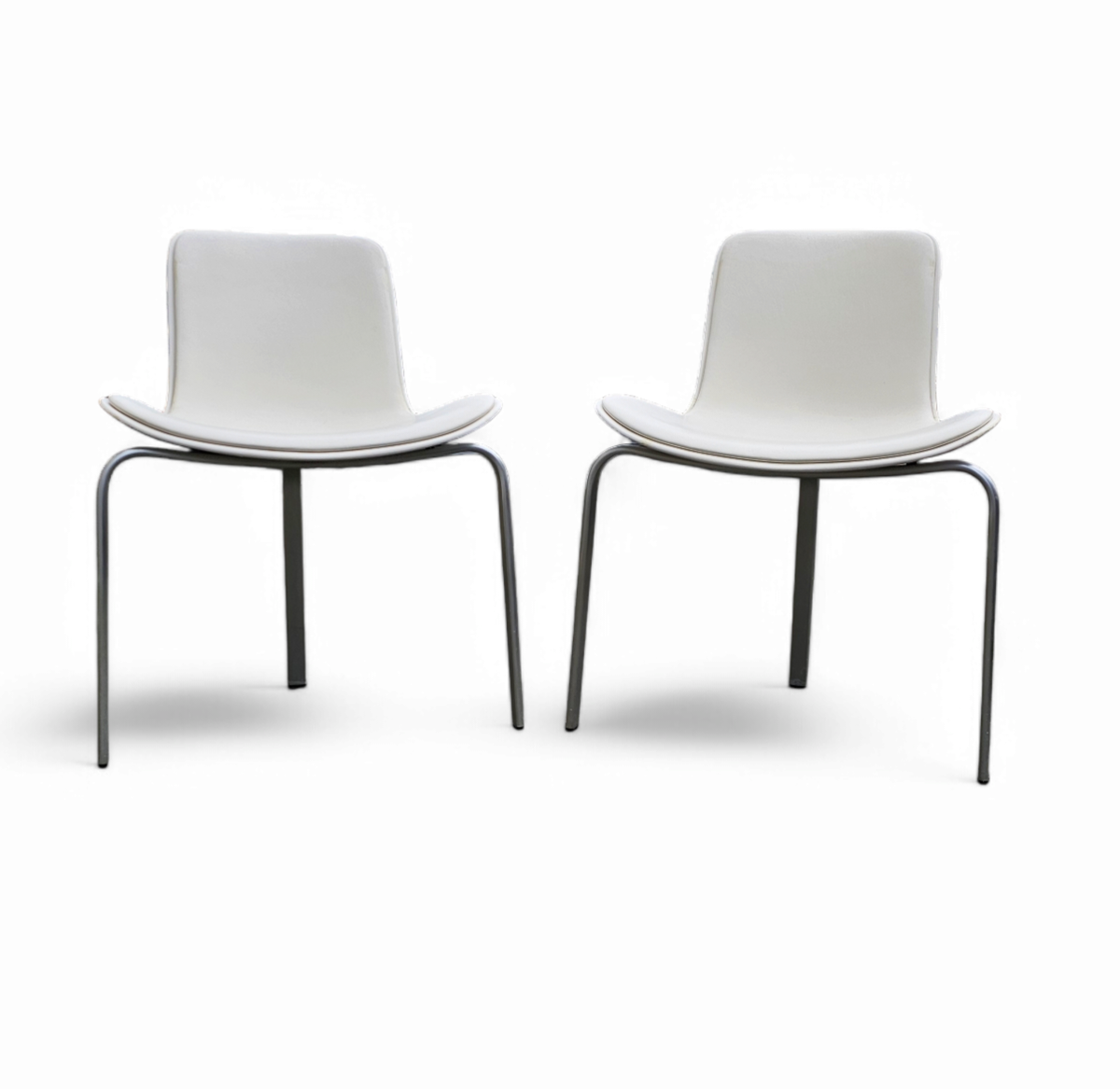 Set / Poul Kjaerholm For Fritz Hansen / Pk8 / Chairs 2012 image 12