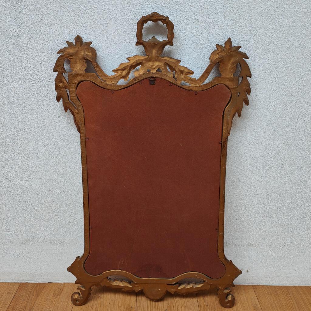 Vintage Goudkleurige Regency Rococo Barok Spiegel Schouwspiegel 704 image 15