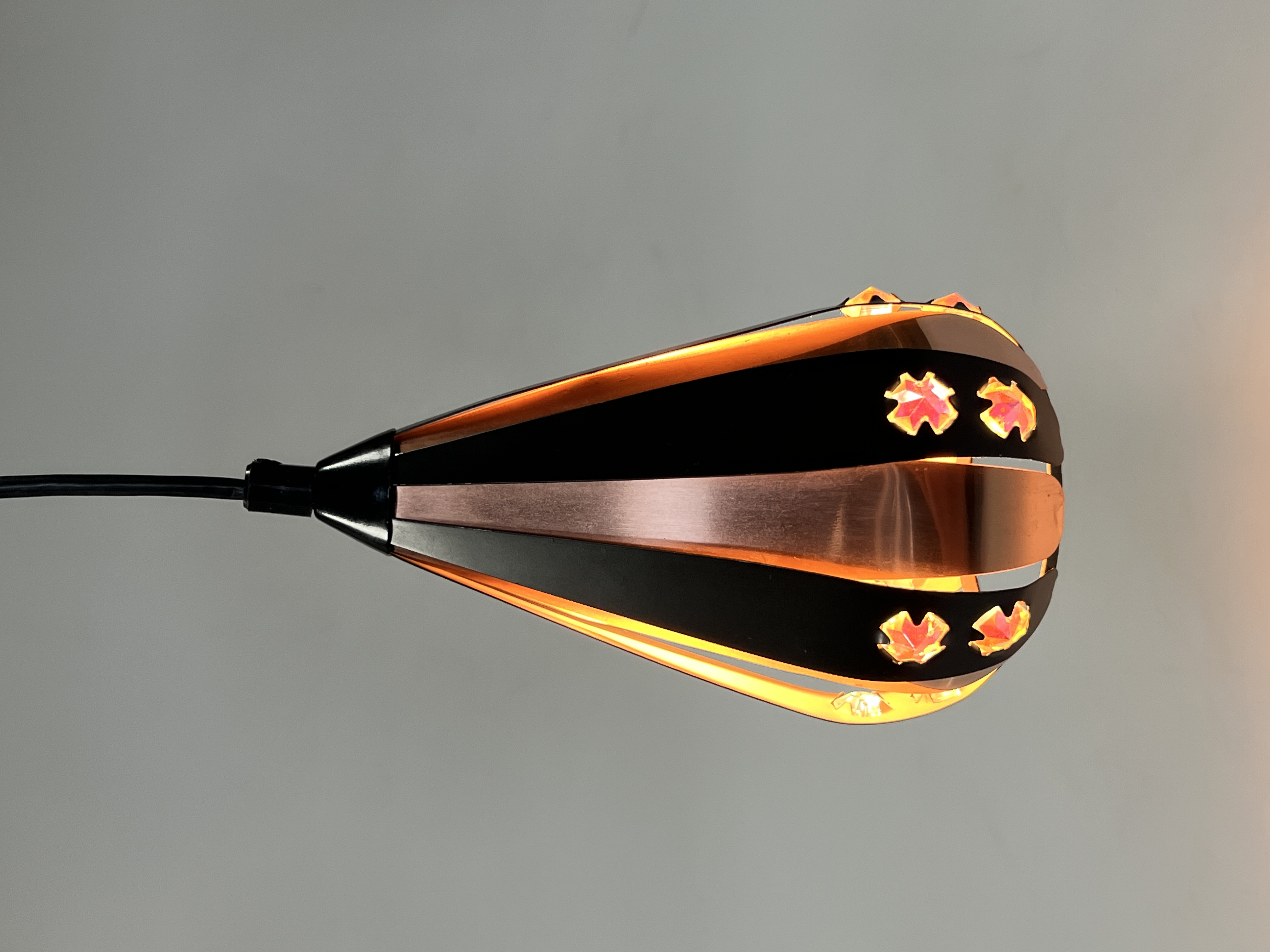 Vintage Druppel Hanglampje, Werner Schou, 1960's Denemarken image 4