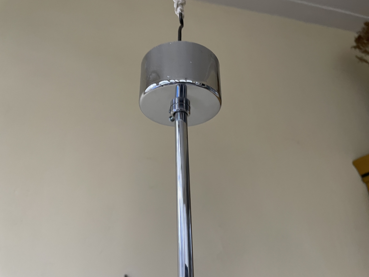 Lamp Hanglamp Vintage Frans image 7
