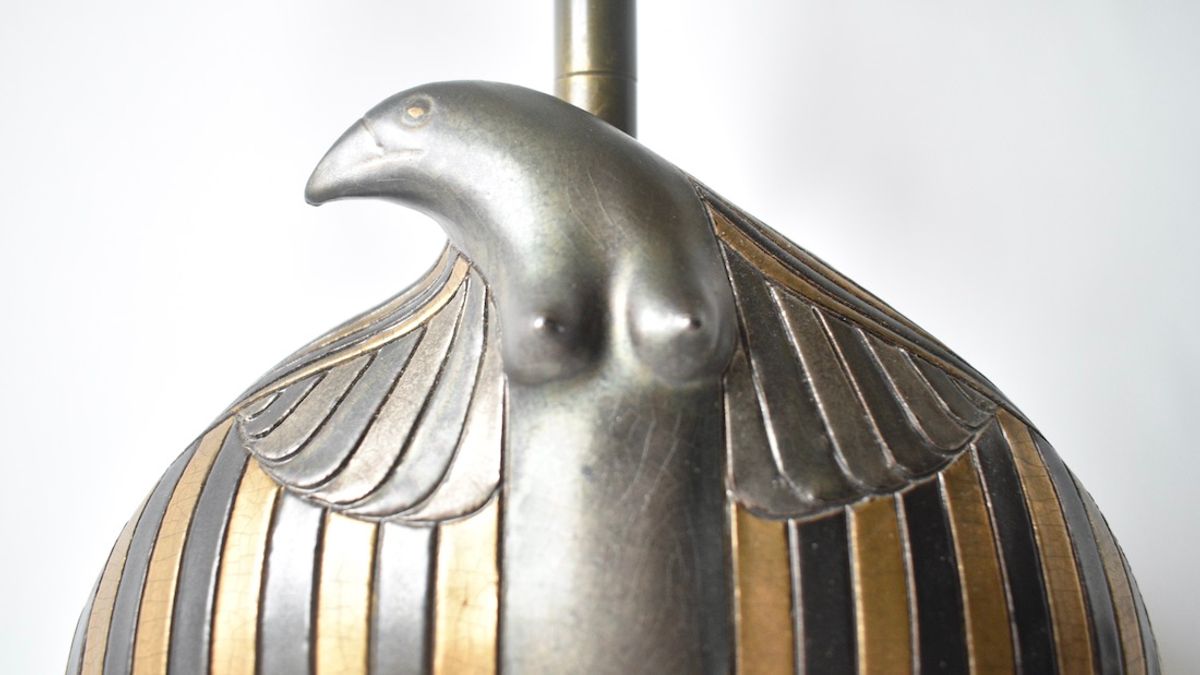 George Deliège Sculpturale Lampvoet Vogel image 6
