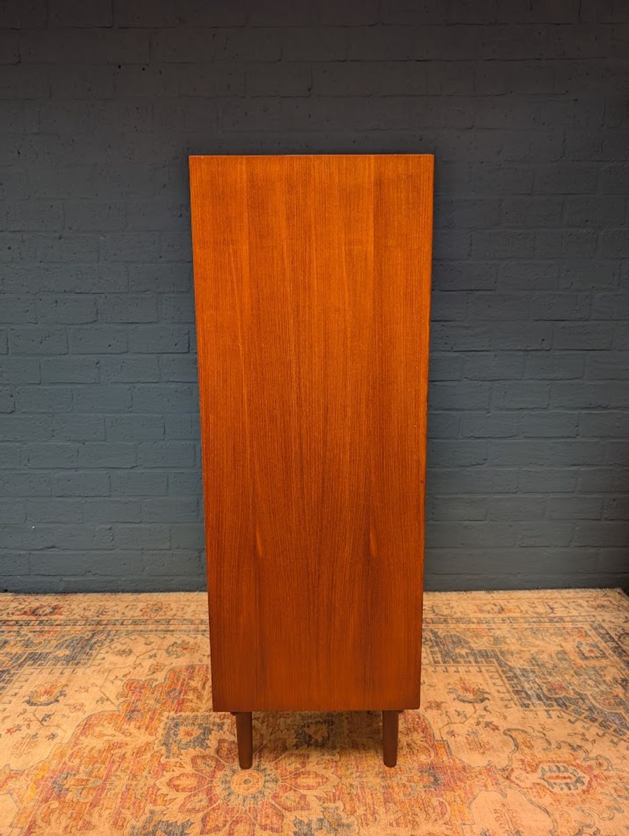 Vintage Tallboy Ladekast, Børge Mogensen Voor Søborg Møbelfabrik, Jaren 60 image 9