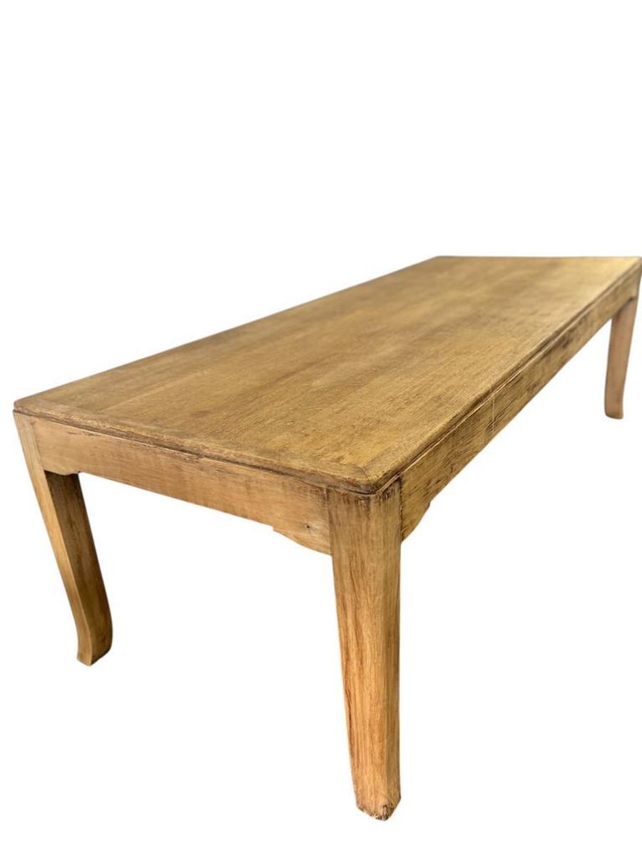 Vintage Xl Houten Tafel In Eik image 3