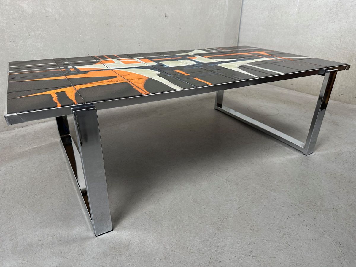 Vintage Salontafel – De Nisco – Keramiek image 2