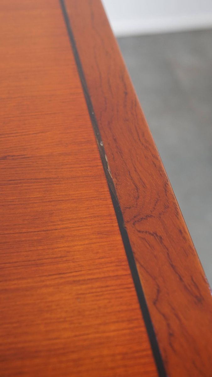 Prachtige Art Deco Set Bestaande Uit Een Eettafel En 4 Eetkamerstoelen Van Schuitema image 7