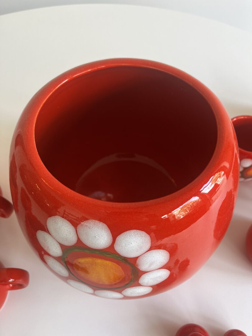 Punch Set 🍊 – Waechtersbach, West-germany Keramiek image 5