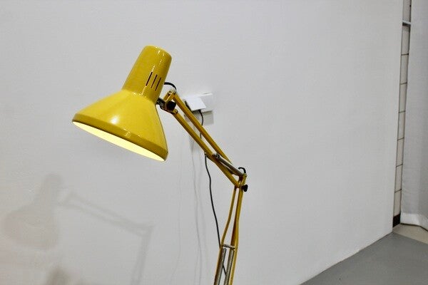 Vintage Gele Bureaulamp, Architectenlamp – Ledu, Jaren ’70 | 01136 image 12
