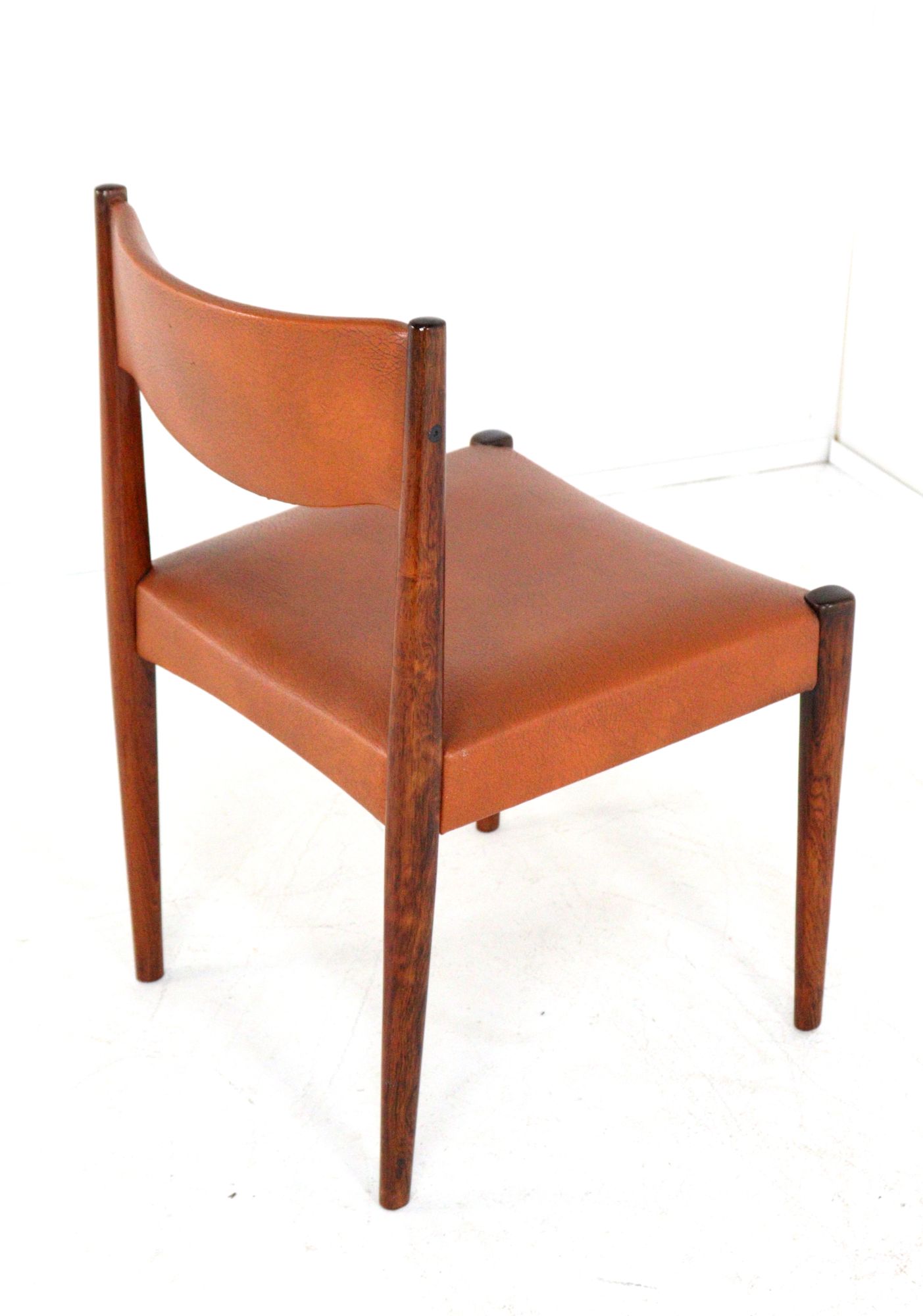 Set 6 Palissander Eetkamerstoelen Stoelen Vintage 'cellemuiden' image 15