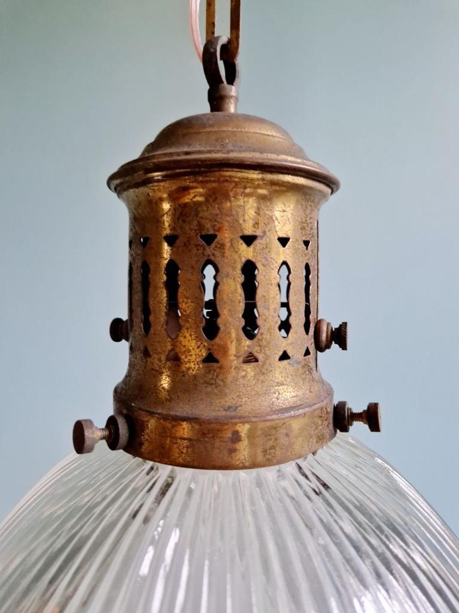 Prismatische Glazen Suspensie Van Holofaan, 1920-30s image 6