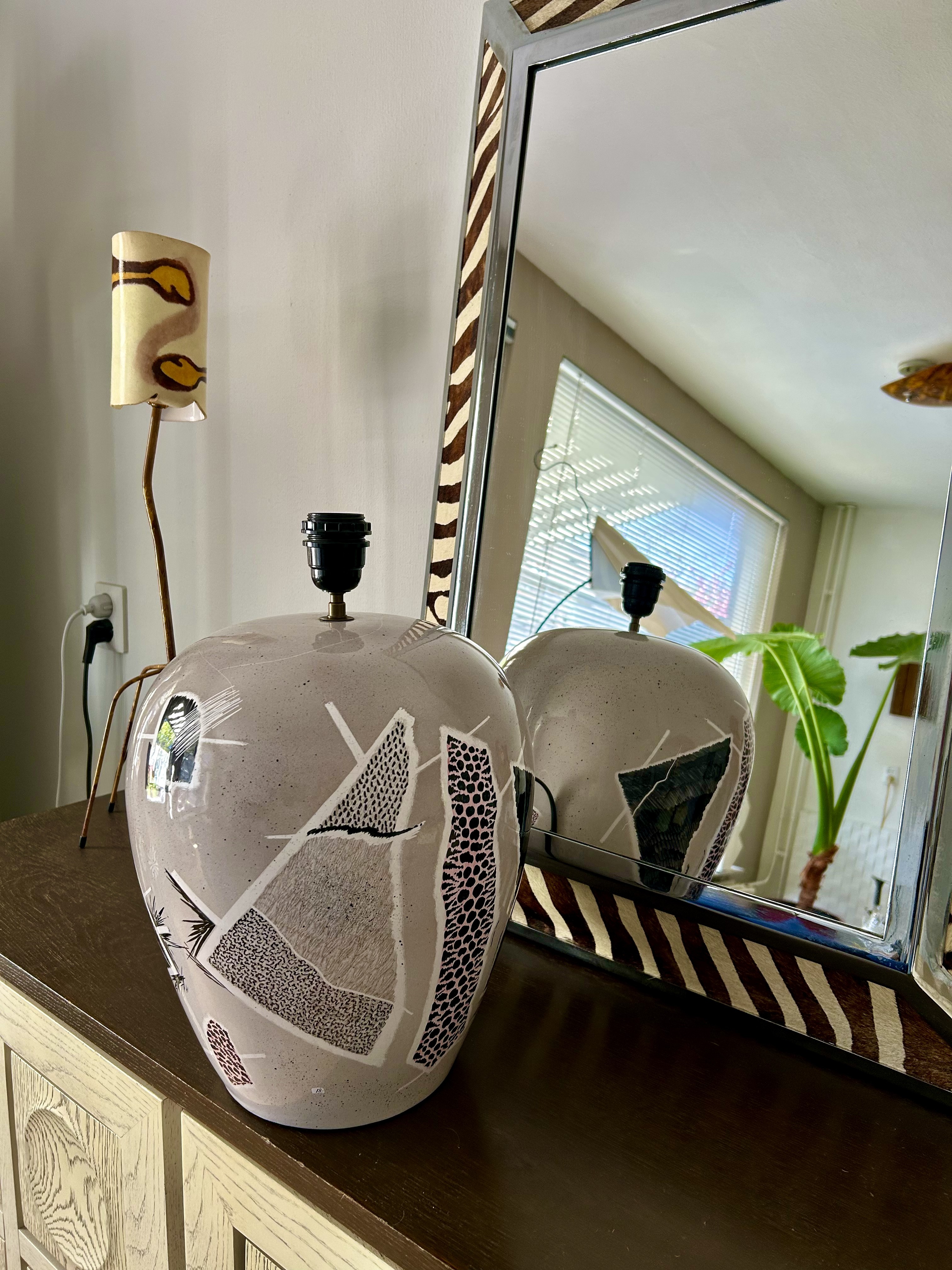 Vintage Franse Lamp, Jaren ‘80, Les Hurets | Memphis-stijl image 4