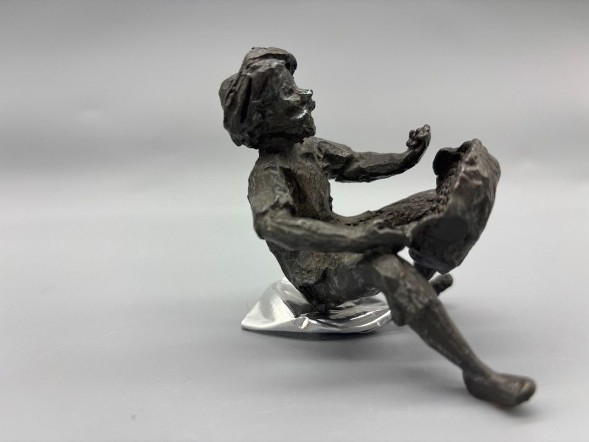 Bronzen Figuur Marktkoopman image 5