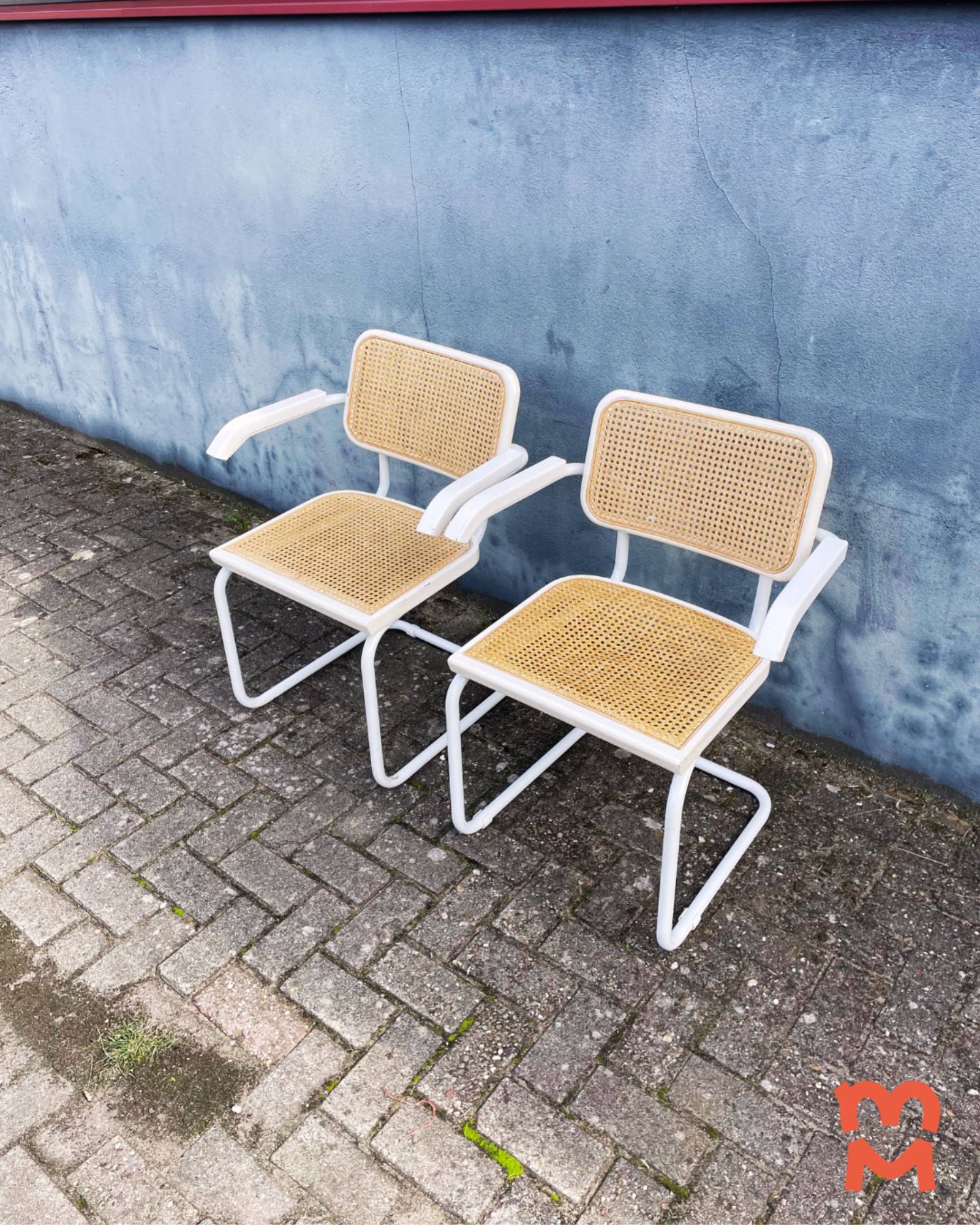 Vintage Thonet Eetkamerstoelen (2 Stuks) image 3