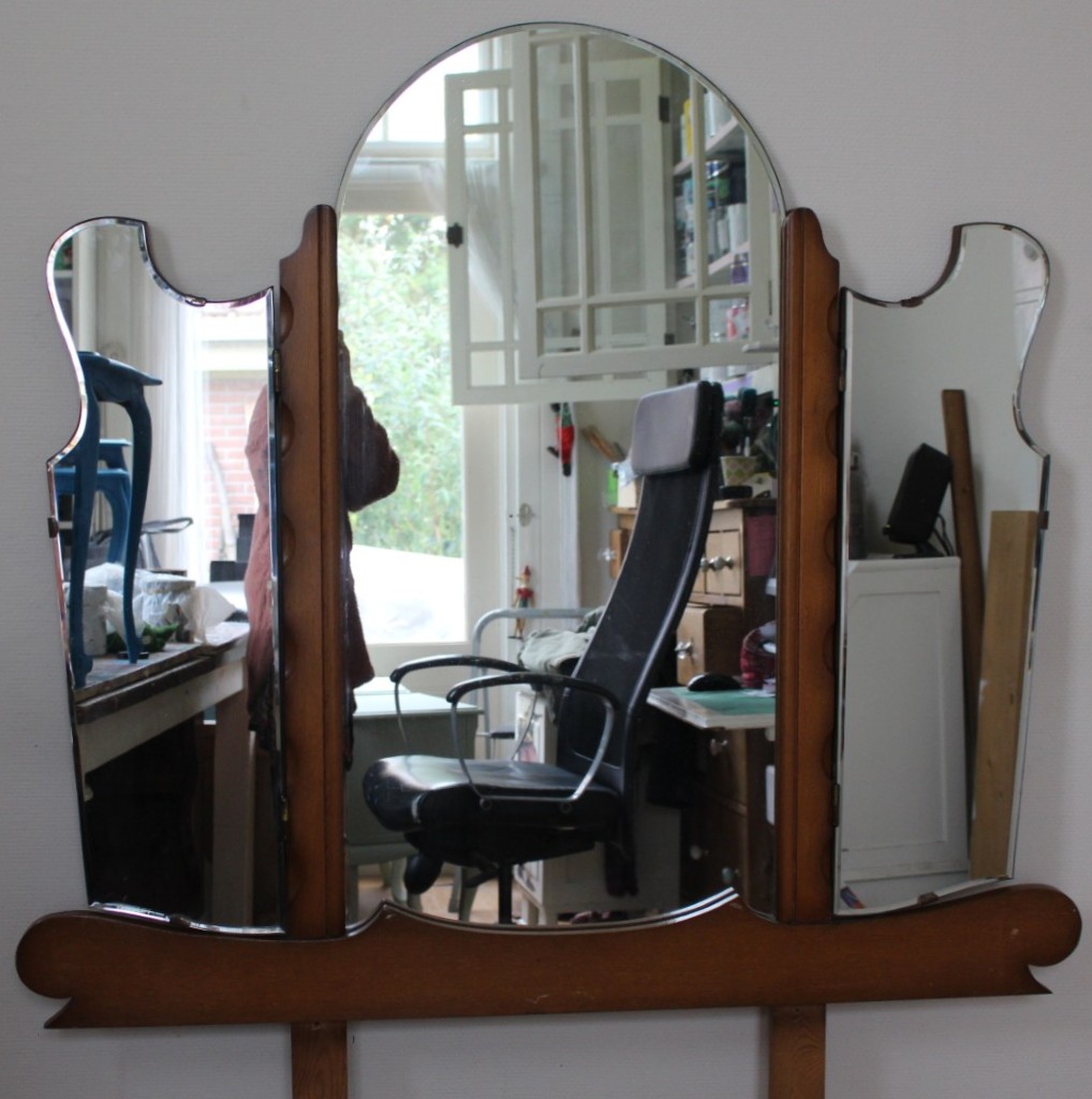 3-luik Spiegel Met Facetrand image 8