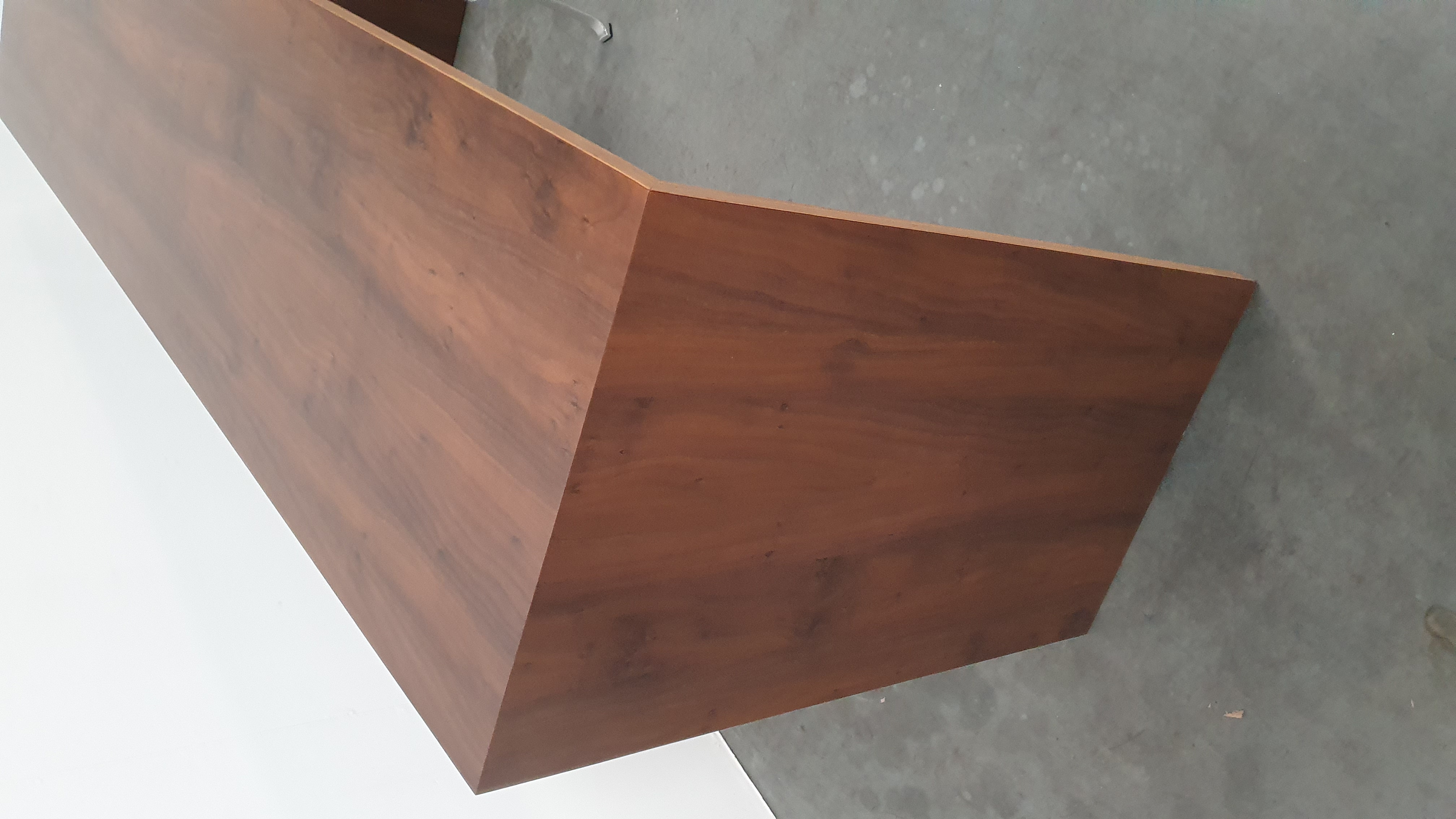 Design Bartafel Noten Hout Hpl Gefineerd Multiplex Statafel image 10