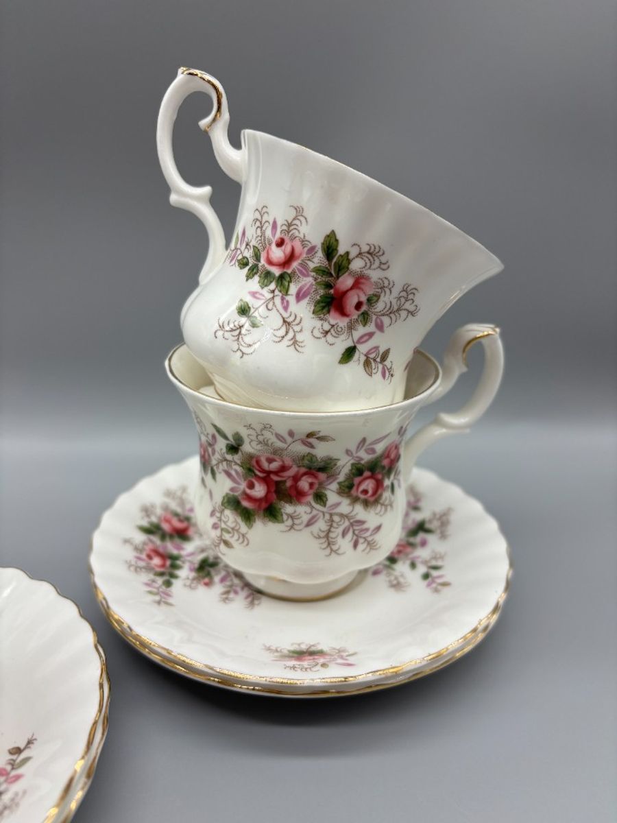 Royal Albert Lavender Rose Set Dames Kop En Schotels 8 Delig image 3