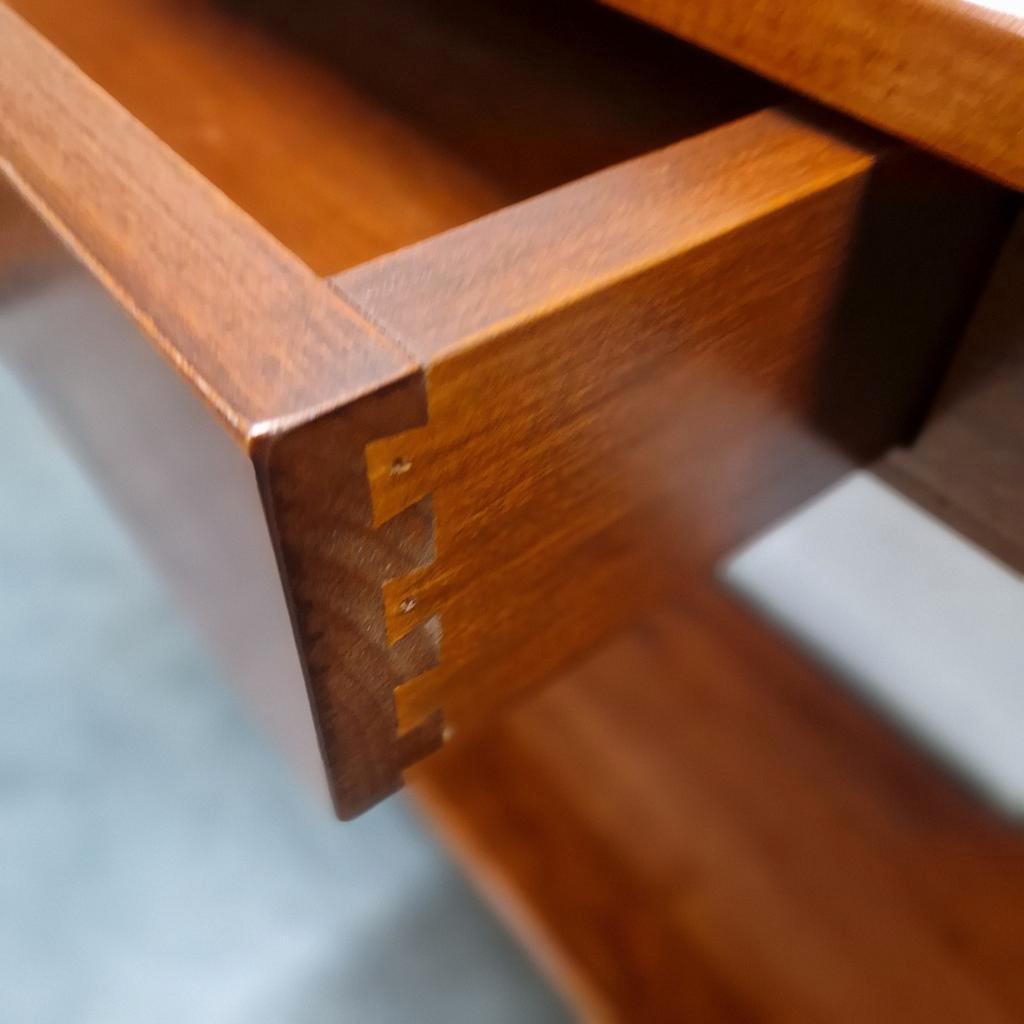 Klassieke Noten / Kersen Vintage Sidetable Dressoir Ladekast image 16