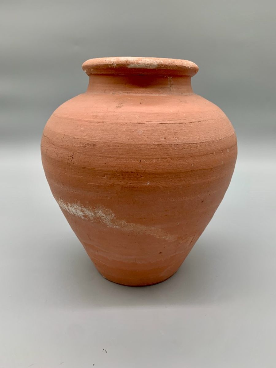 Vintage Handwerk Grote Terracotta Vaas image 3
