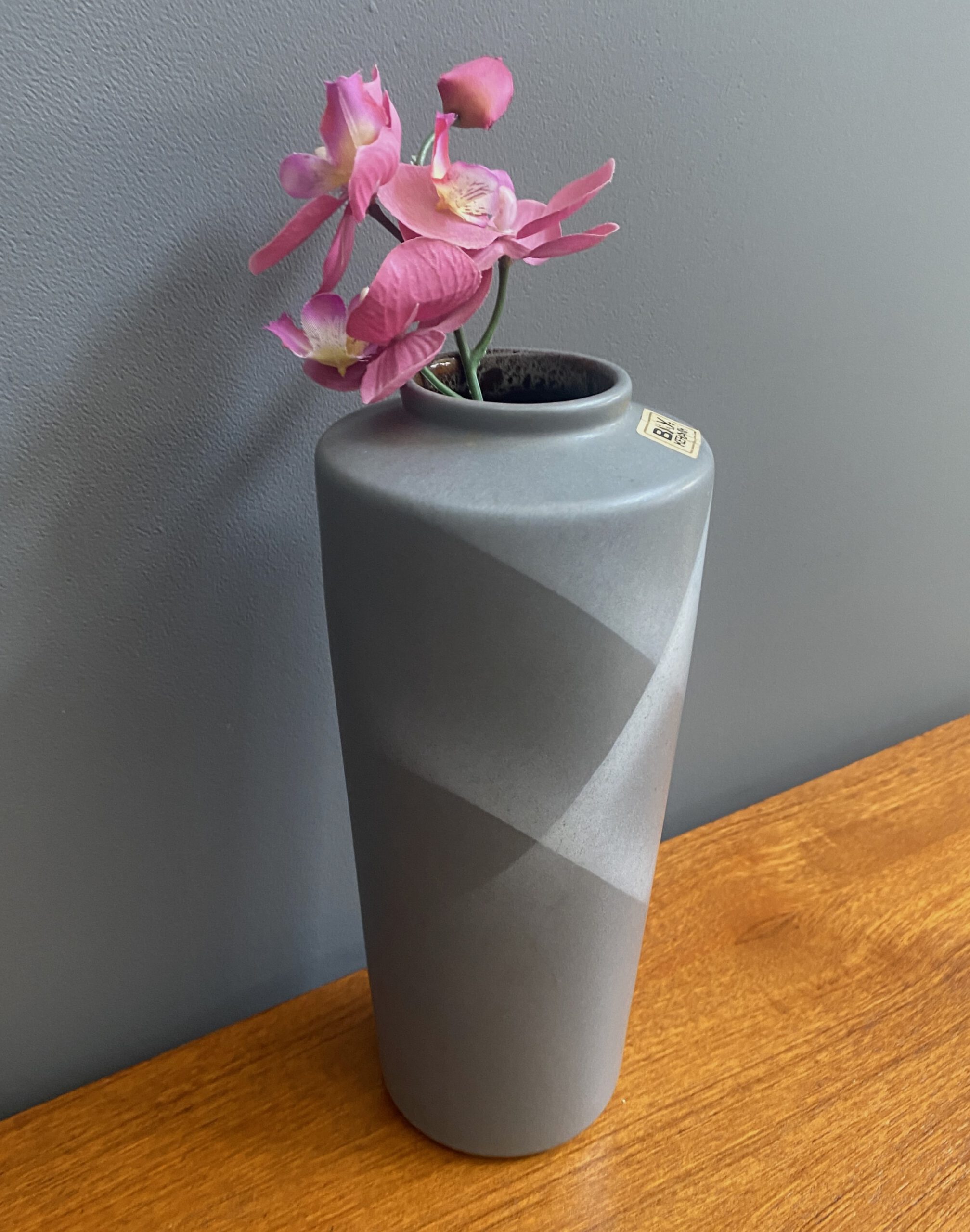 Modernist Vase By Bay Model 690 25 1970s Wgp image 5