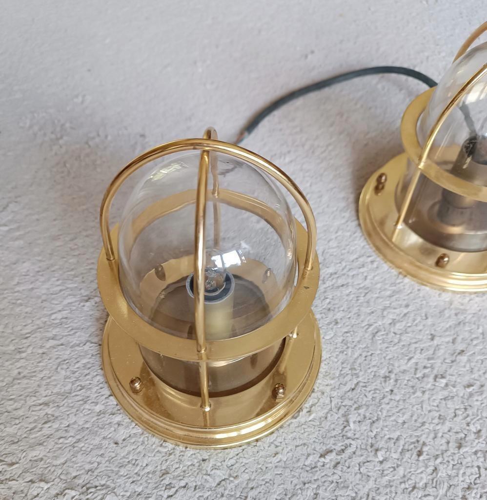 Set Van 3 Vintage Gouden Schip Stijl Plafondlampen image 15