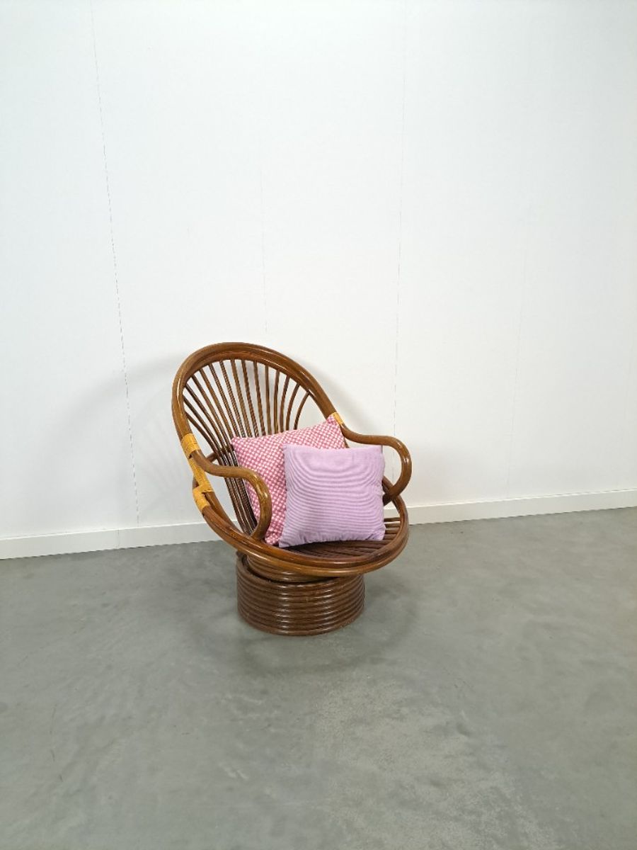 Rotan Manou Draai Stoel image 2