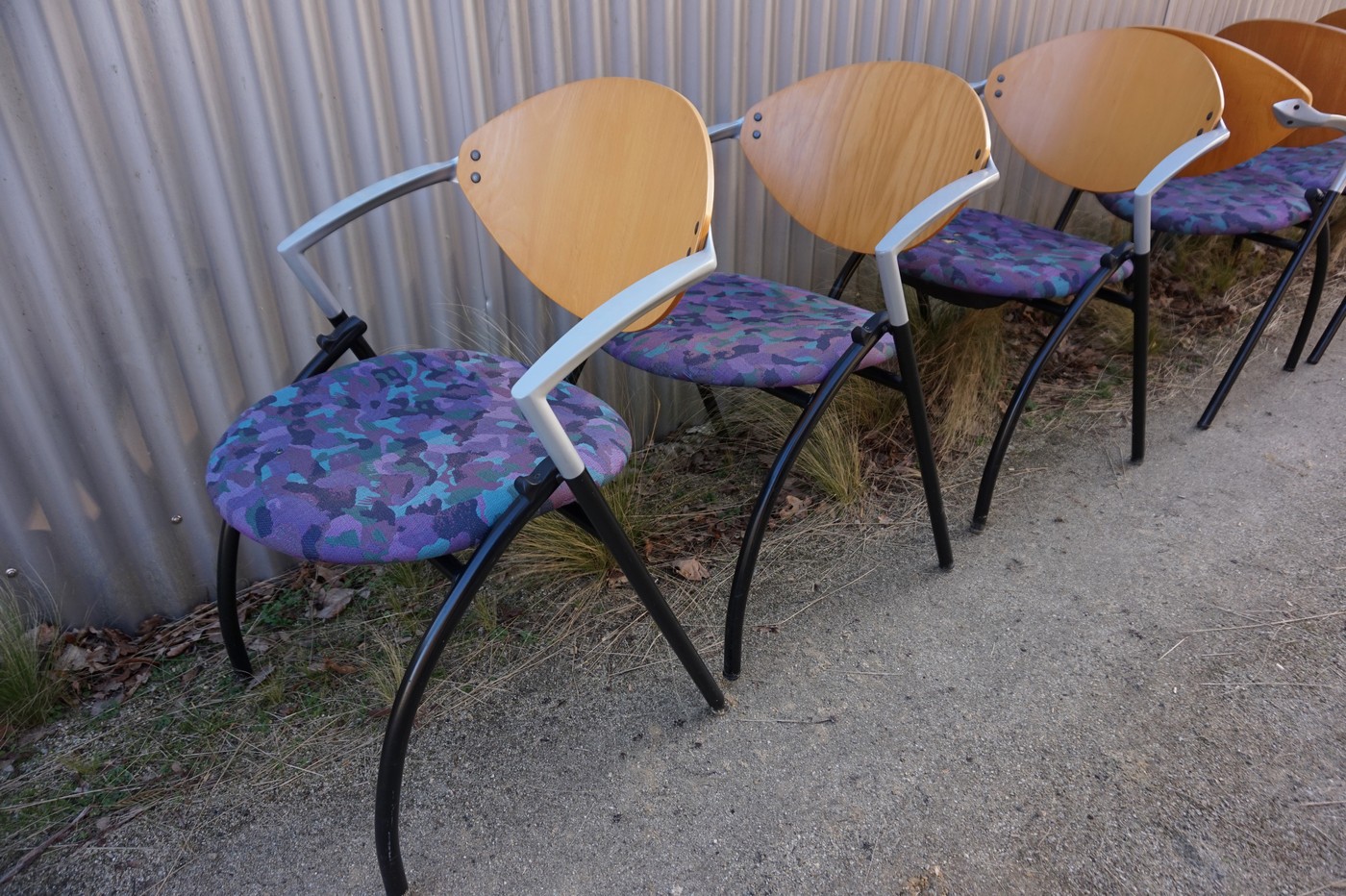 Set Van 6 Vepa Alpine Vergaderstoelen, Eetkamerstoelen image 7