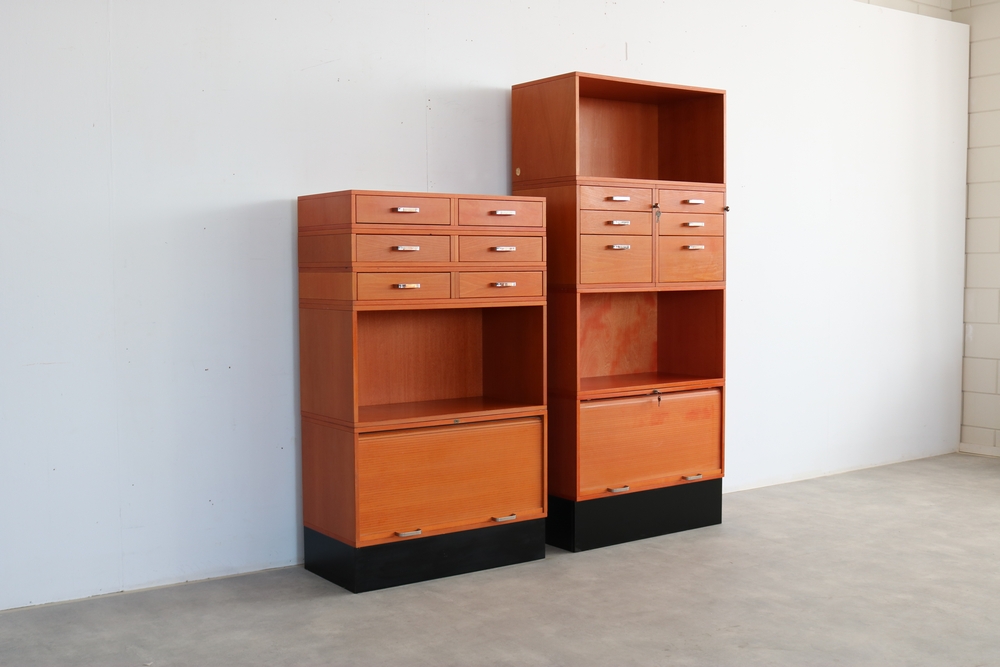 Vintage Kantoorkast | Archiefkast | Modulair | Zweeds image 7