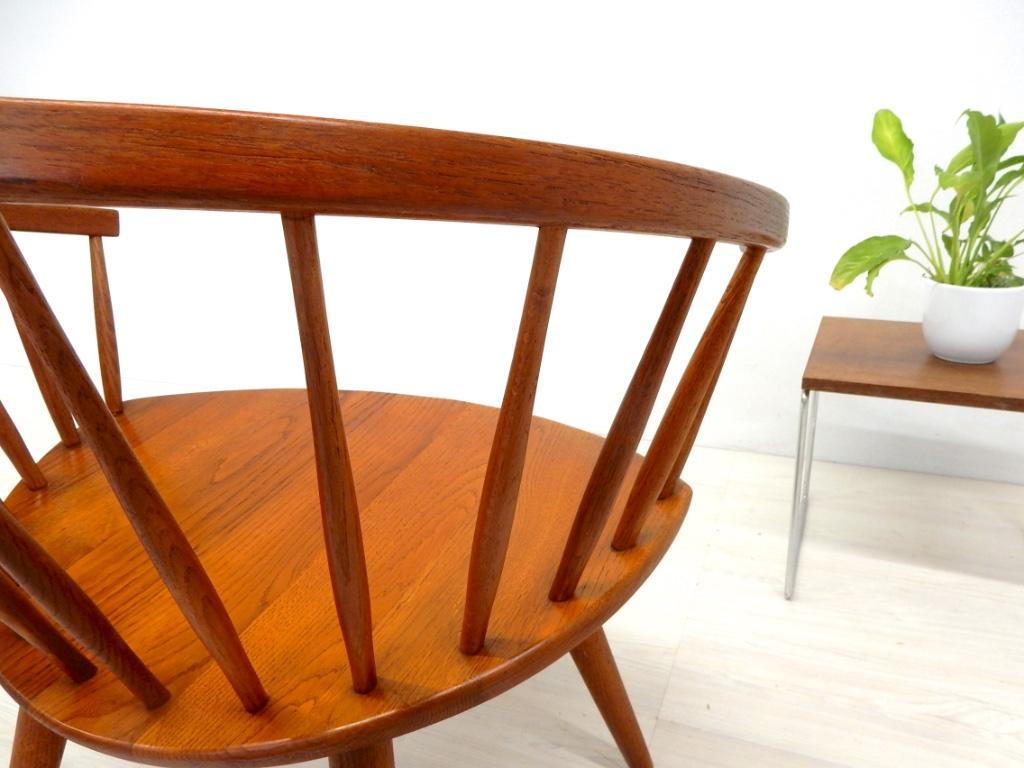 Vintage Yngve Ekström Fauteuil Stoel Stolab Arka Jaren 60 image 10