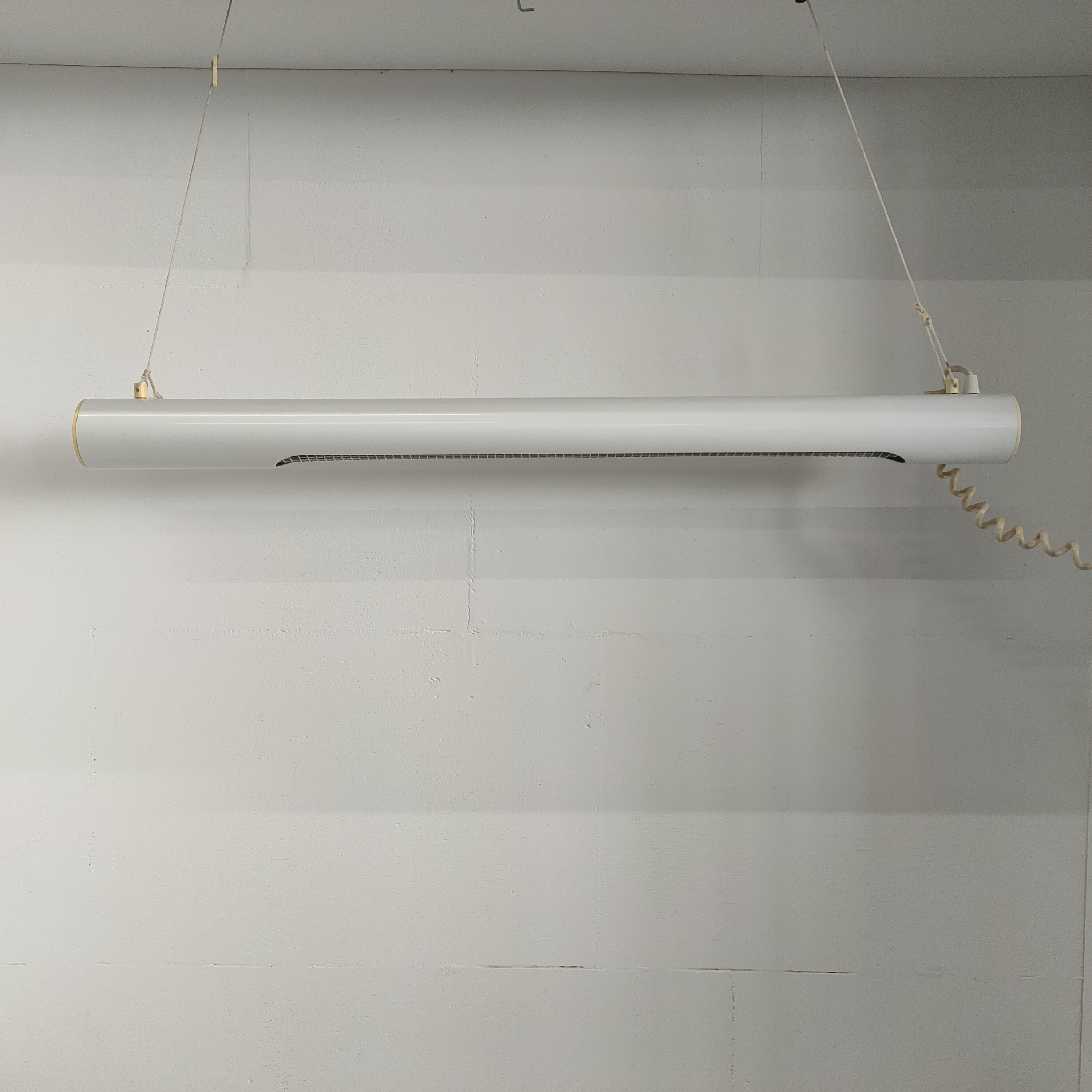 Massive Design Fluorescente Tube Lamp (jaren 70/80, Wit) image 2