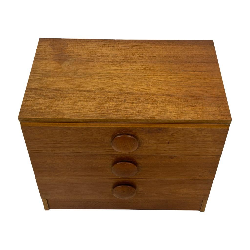 Vintage Compacte Ladekastje Mid Century Design image 4
