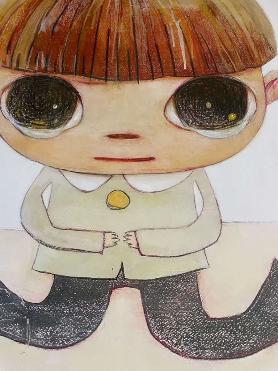 Yoshimoto Nara, I'a Sorry (detail), 2007, image 7
