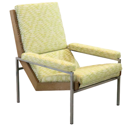 Vintage Rob Parry Fauteuil Stoel Gestoffeerd 'valkeveen' image 3