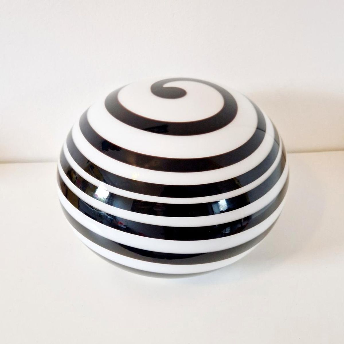 Xxl Swirl Ilo Lamp Glazen Bollamp Vintage Lamp image 4