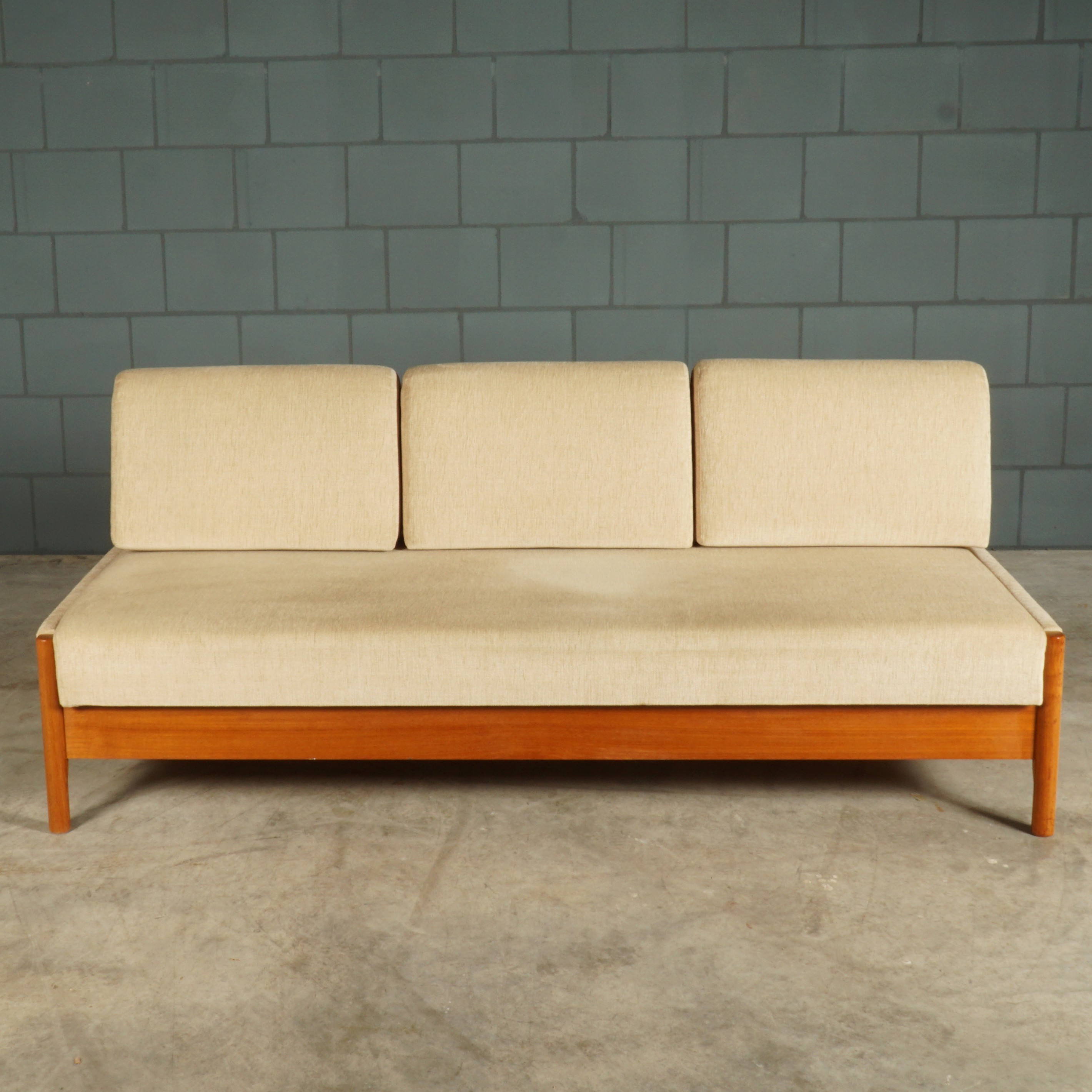 Vintage Deense Klepbank – Den Blaa Fabrik – Jaren 60 image 11