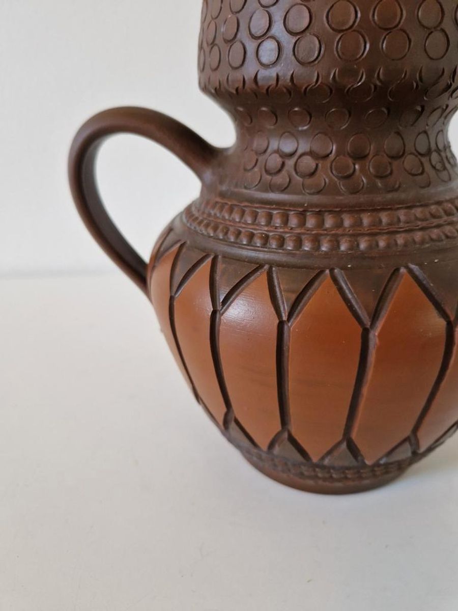 Vintage Vaas Terracotta Vaas Jaren 70 image 3