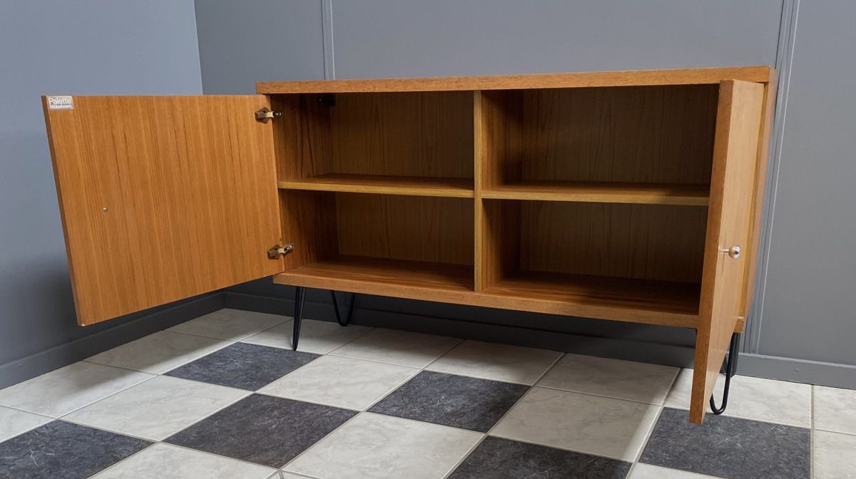 Sideboard By Palette On Hairpin Legs 1970s image 5