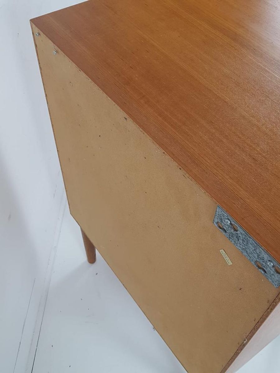 Vintage Deens Ladekastje Teak Nacht Kast image 9
