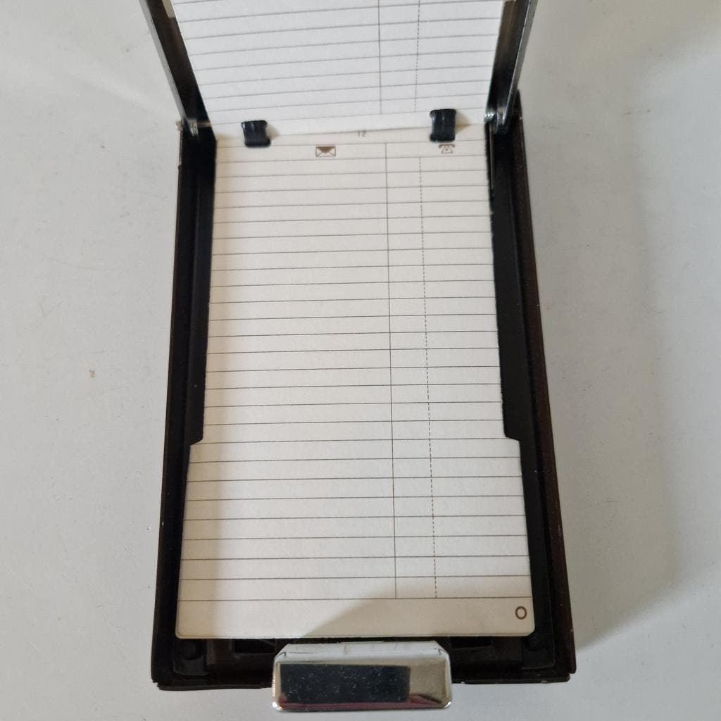 70's Vintage Telefoon Flipper Telefoonboek Automaat image 8