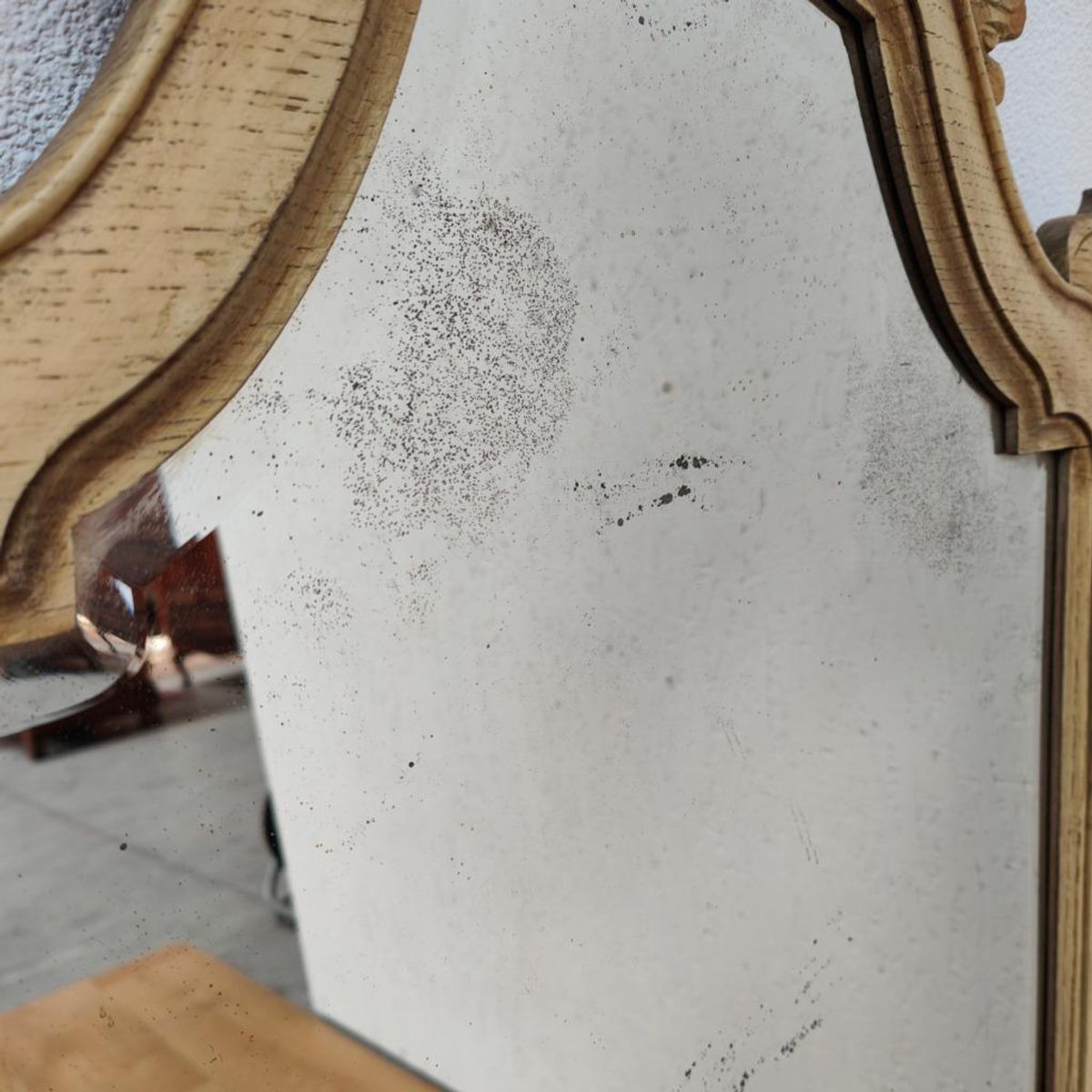 Vintage Barok Brocante Rococo Spiegel Schouwspiegel 712 image 17
